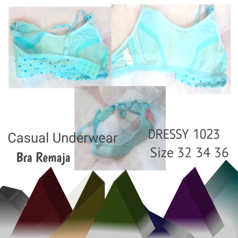 SPORT BRA REMAJA BH REMAJA DRESSY 1023 QUALITAS LEBIH HALUS