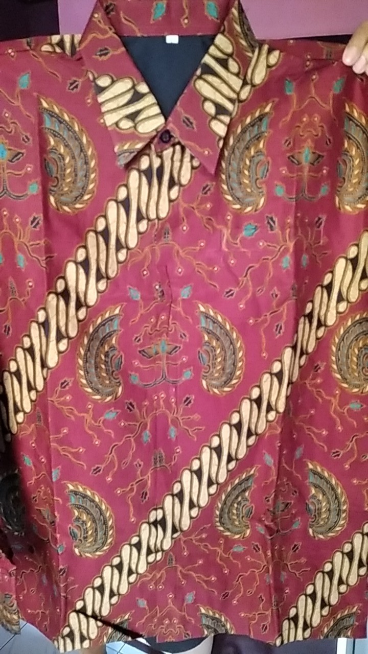 Baju Batik Pria Lengan Panjang Pendek Kemeja Batik Pria Lengan Panjang Pendek Poromerto Batik Solo