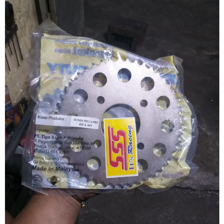 Gir SSS Honda Megapro Tiger CBR
