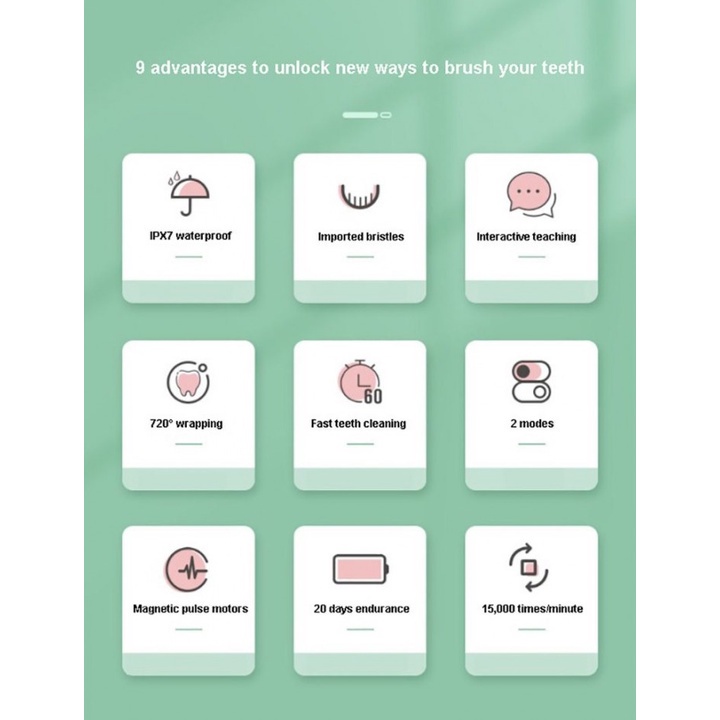 42 REMAX GH-05 - Smart U-Shaped Fitting Toothbrush for Children