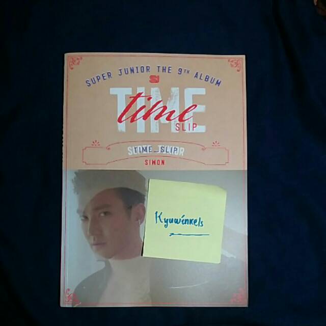 SUPER JUNIOR TIME SLIP ALBUM SIWON VER