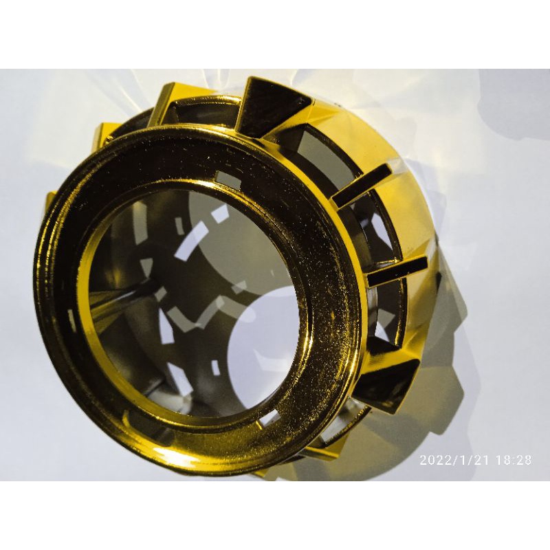 SHROUD /COVER PROJI 2,5INCHI WARNA GOLD CANDY