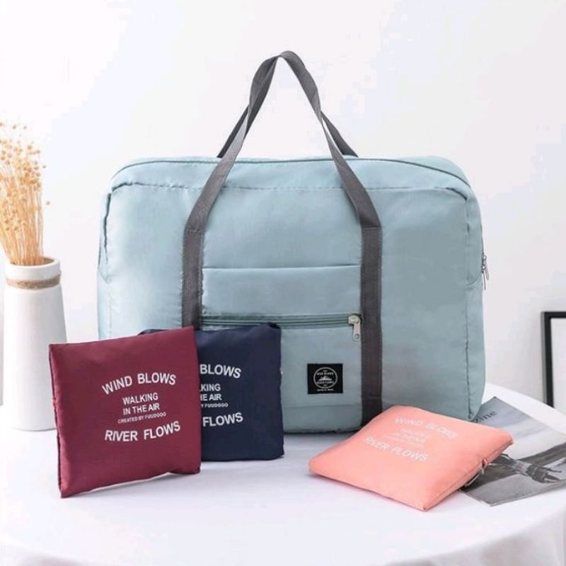 Tas Travel Lipat Jumbo Foldable Travel Bag Tas Hand Carry Jinjing