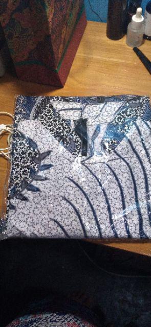 Terlaris Serut Genes Jelita Tunic Navbor Yelbor Whitbor Creambor Tunik Batik Modern Hrb030 Dolbi Dob