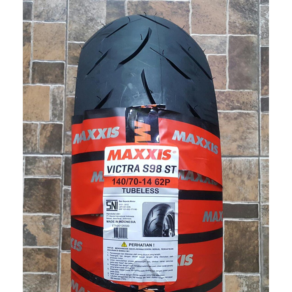 Ban Luar Maxxis Maxis Tubless Tubles Tubeles 140 70 Ring 14 VICTRA S98 ST