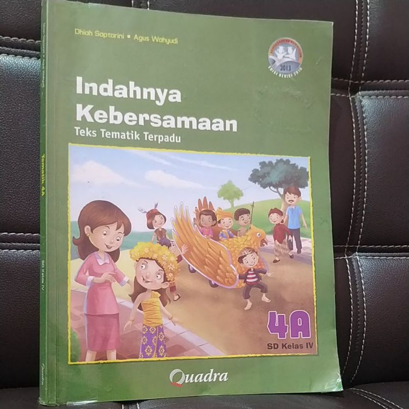 Buku tematik 4A ,4B 4C 4D 4E 4F 4G 4H 4I mulus ready pakai sudah disampul  Quadra 5A 5B 5C 5D 5H.@10