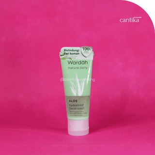 Wardah aloe vera facial wash sabun | Shopee Indonesia