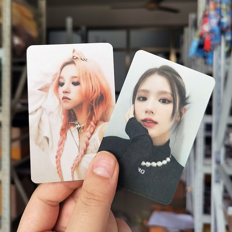 5pcs / set Kartu Pos Desain I-DLE Photocards I NEVER DIE Fan