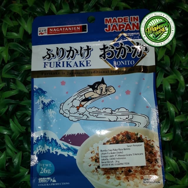 

nagatanien bumbu siap pakai rasa bonito ( atom furikake okaka) 26 gram