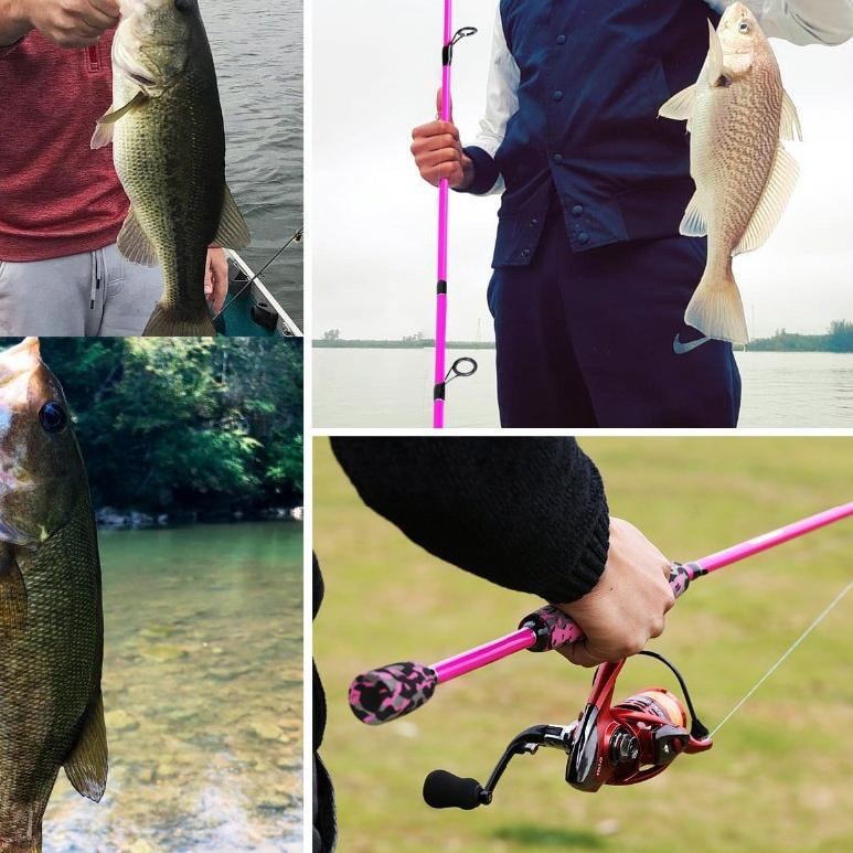 ֍ YUDO Pancing Set 1.2m 1.8m 2 Pieces Carbon Joran Pancing And 12BB Rasio Gigi 5.2: 1 Reel Pancing C