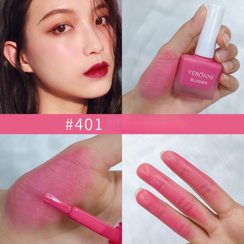 [HARGA PROMO]VERONNI FRUIT JUICE BLUSHER WATERPROOF BLUSH ON LIQUID TAHAN AIR TAHAN LAMA