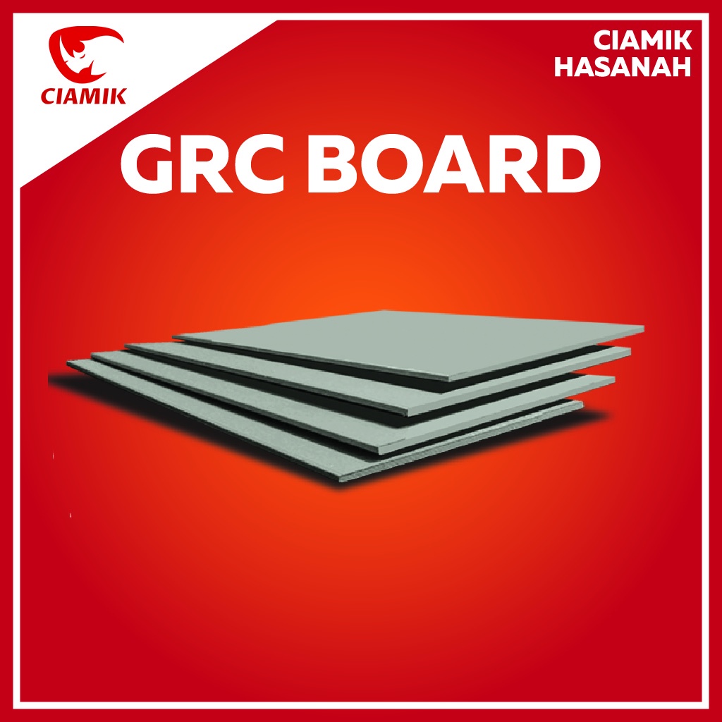 GRC Board Papan Semen Untuk Plafon , Dinding Partisi , Lantai