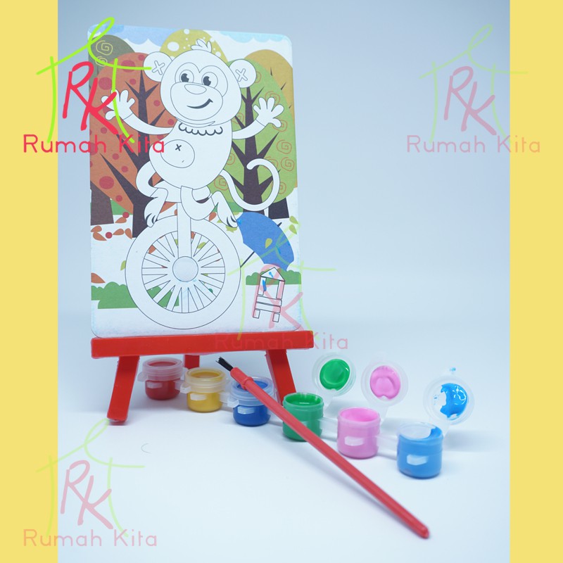 

Papan Lukis Anak / Papan Lukis Anak Plus Cat / Painting Board