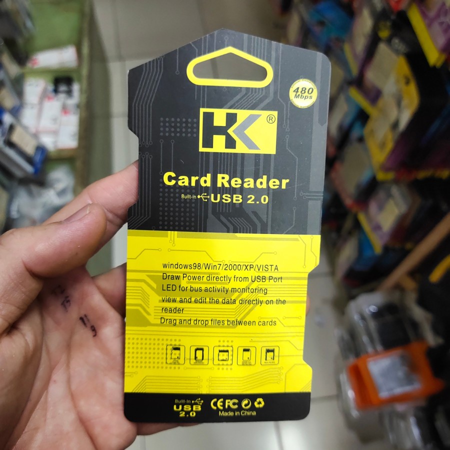 CARD READER ALL IN 1 HK / CARD READER USB 2.0 MANTUL MURAH MERIAH