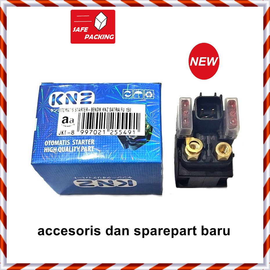 BENDIK STARTER SATRIA FU 150 SPAREPART MOTOR MERK KNZ