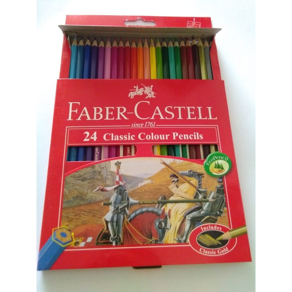 

F-CASTELL Classic Colour Pencils 24 pensil warna