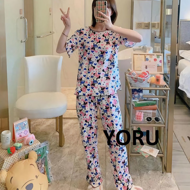 Pamel.id CP Neci / CP Rumbai / Baju tidur Import /Set Celana Panjang / baju tidur import kualitas premium