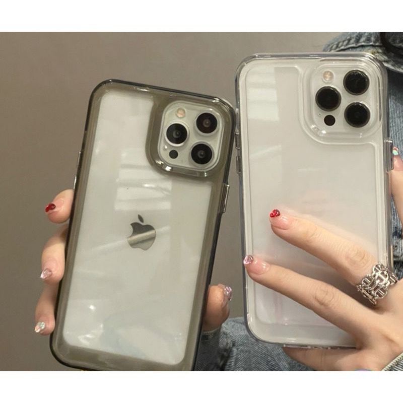 [TPC] GEN 2 Space Case Acrylic Phone Tebal Military Shookproof Transparant FULL COVER IPHONE 7 8 PLUS X XS MAX XR 11 12 13 14 PRO MAX Casing Akrilik HP IP031