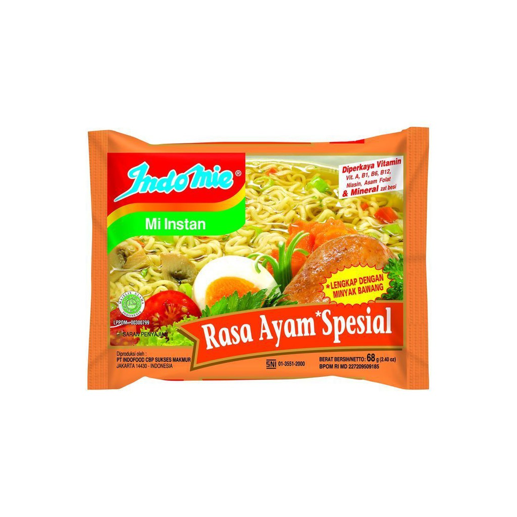 

INDOMIE AYAM SPECIAL PAK