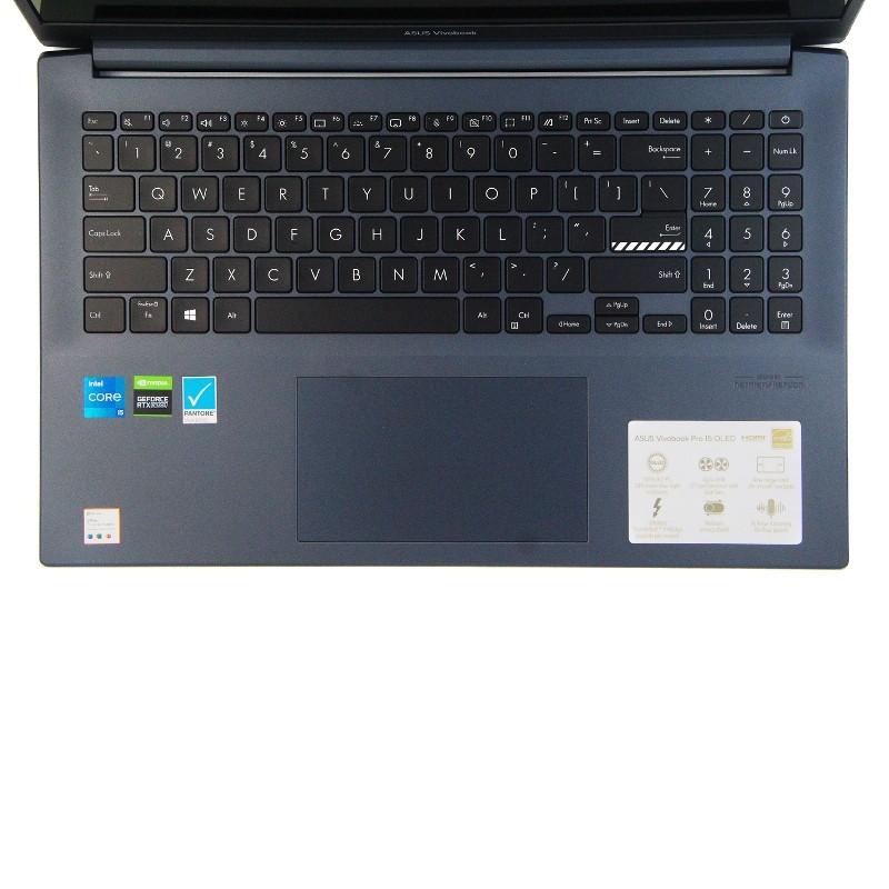 ASUS VIVOBOOK PRO K3500PC-OLED550 - CORE I5-11300H - 16GB RAM - SSD 512GB - NVIDIA RTX3050 4GB - BACKLIT KEYBOARD - FINGER PRINT - 15.6&quot; FHD OLED - WINDOWS 11 + OHS ORIGINAL - FREE TAS LAPTOP RANSEL