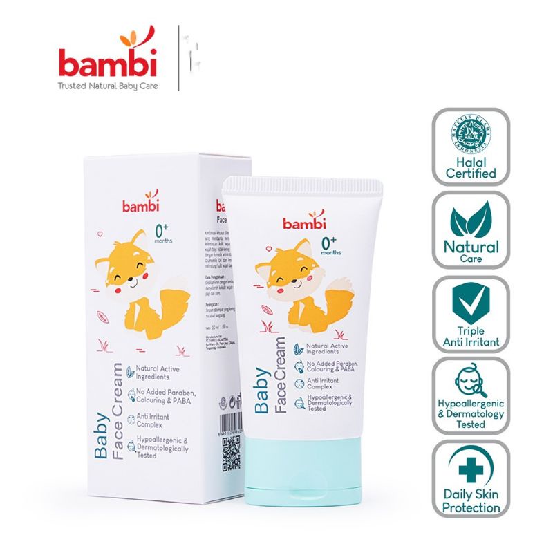 Bambi Baby Face Cream 50ml