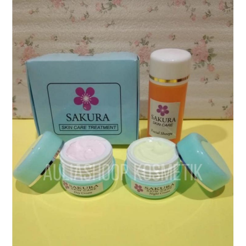 Cream Sakura Skincare /Pemutih Wajah Original