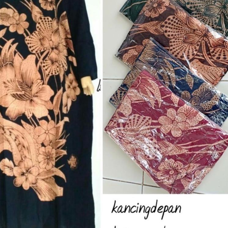 ◘ BAJU DASTER JUMBO LD 130 MURAH LENGAN PANJANG DAN KANCING BUSUI BAJU TIDUR RUMAHAN IBU IBU HAMIL X