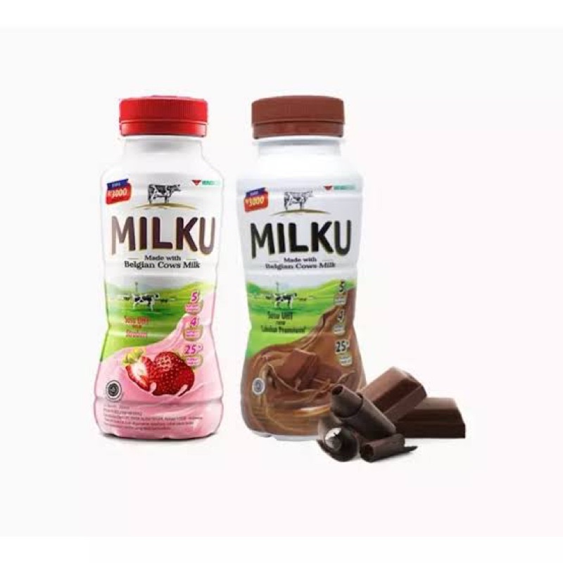 Milku susu botol 1 karton