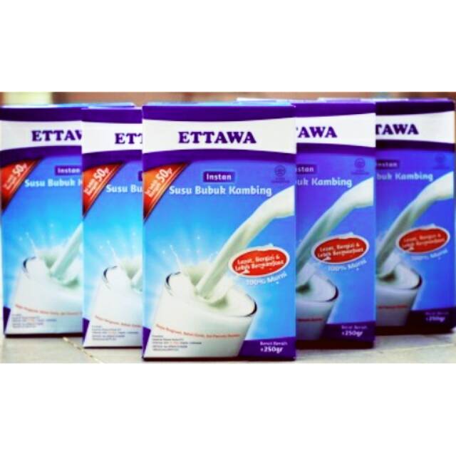 

Susu Kambing Ettawa Hijaz 250 gr