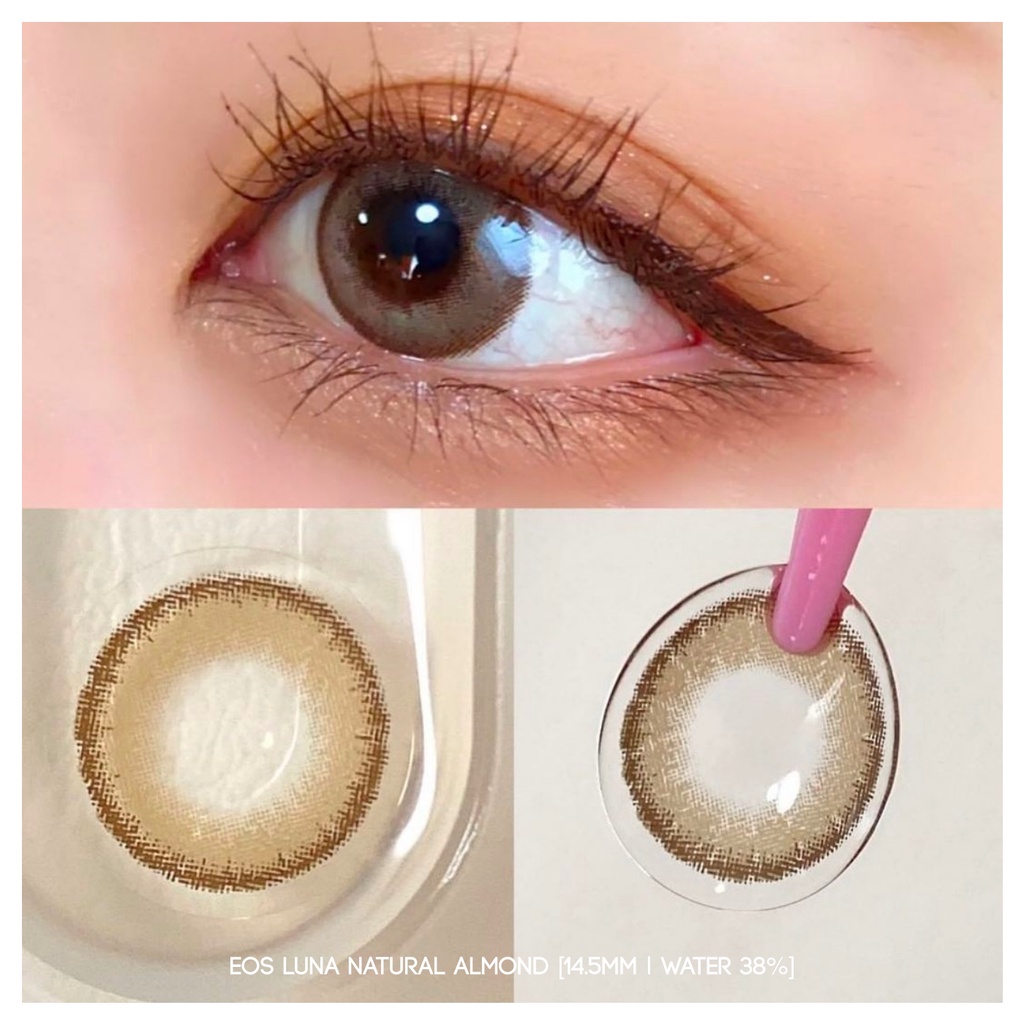 MIKHAYLOVESHOP Softlens Luna Natural Almond | EOS