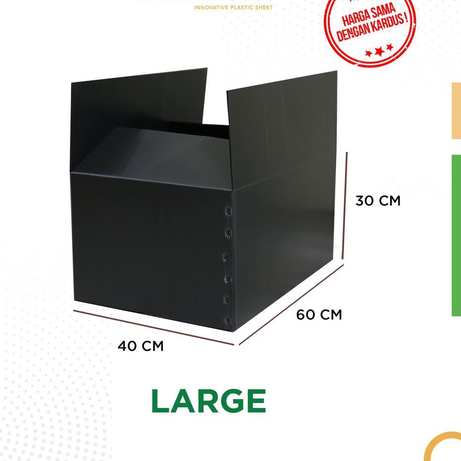 

4.4 Brands Festival KARDUS PLASTIK ALVABOARD, KOTAK PENGIRIMAN, BOX PINDAHAN UKURAN 600 X 400 X 300