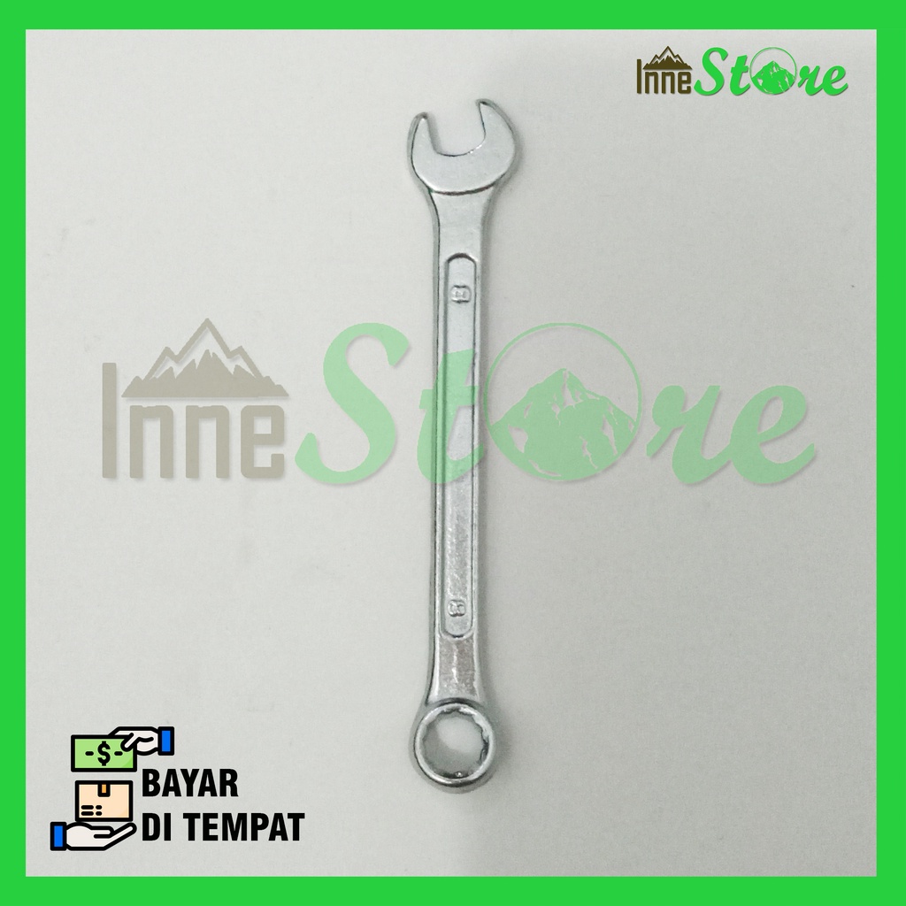 Kunci Ring Pas 8 mm Tipis