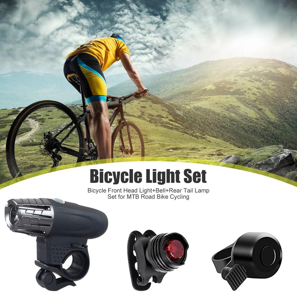 road bike light set