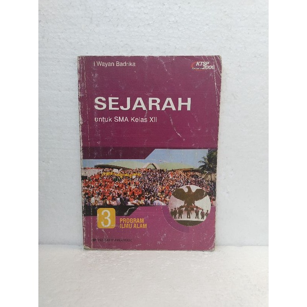 SEJARAH KELAS XII SMA JURUSAN IPA