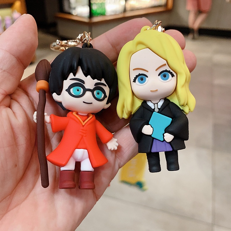 Gantungan Kunci Bentuk Anime Harry Potter Harley Hermione Bahan Pvc