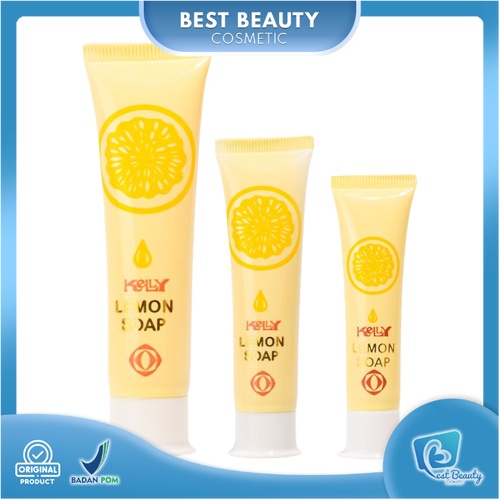 ★ BB ★ Kelly Lemon Soap 15gr - 25gr - 75gr - Sabun Cuci Muka