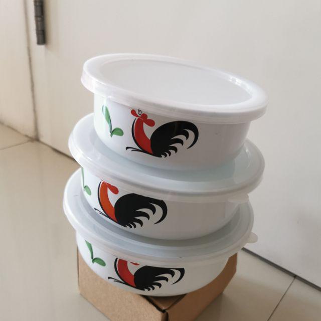 Mixing Bowl Susun 3 Ayam Jago