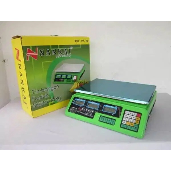 Timbangan Digital Laundry Buah 35 Kg Nankai Timbangan Duduk Digital | Timbangan Duduk Digital 40Kg S