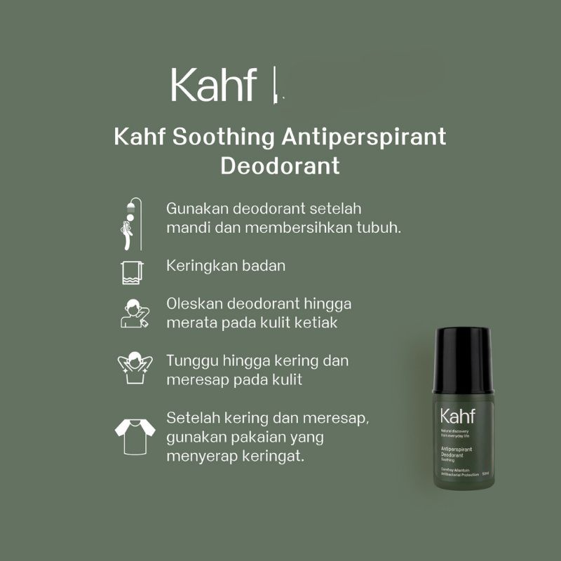 Kafh Antiperspirant Deodorant 50ml