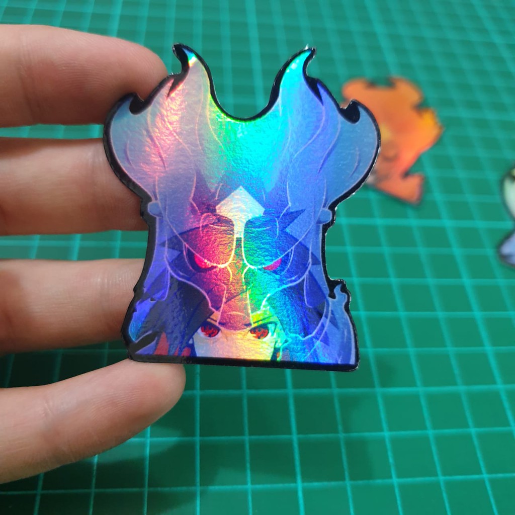 Sticker Hologram Anime - PSH280 - Naruto Susanoo - Uchiha Madara