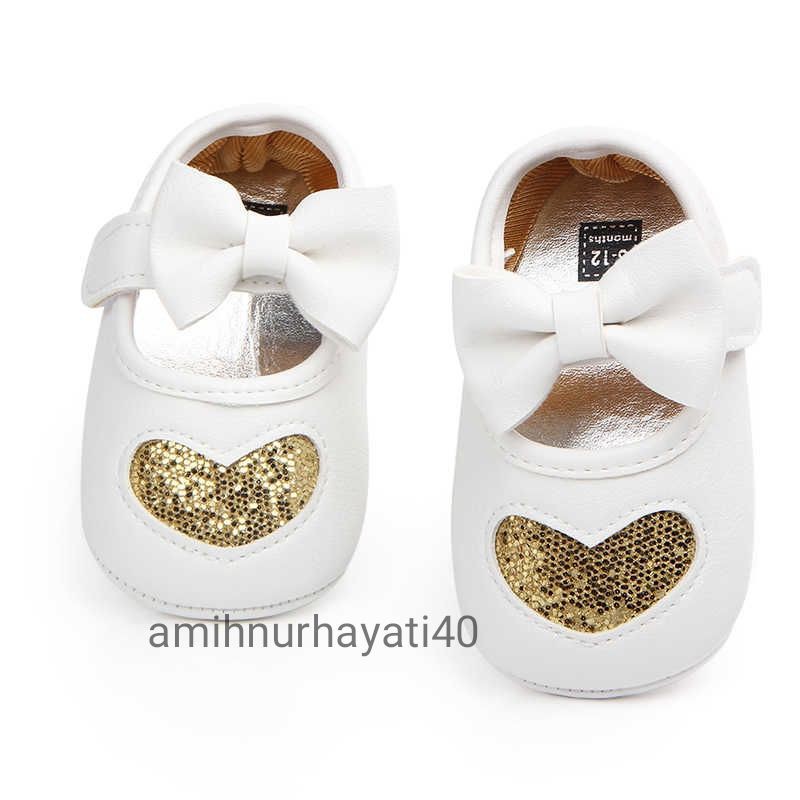 NEW ITEM BABY SHOES HEAR TODDLER SOFT SOLE