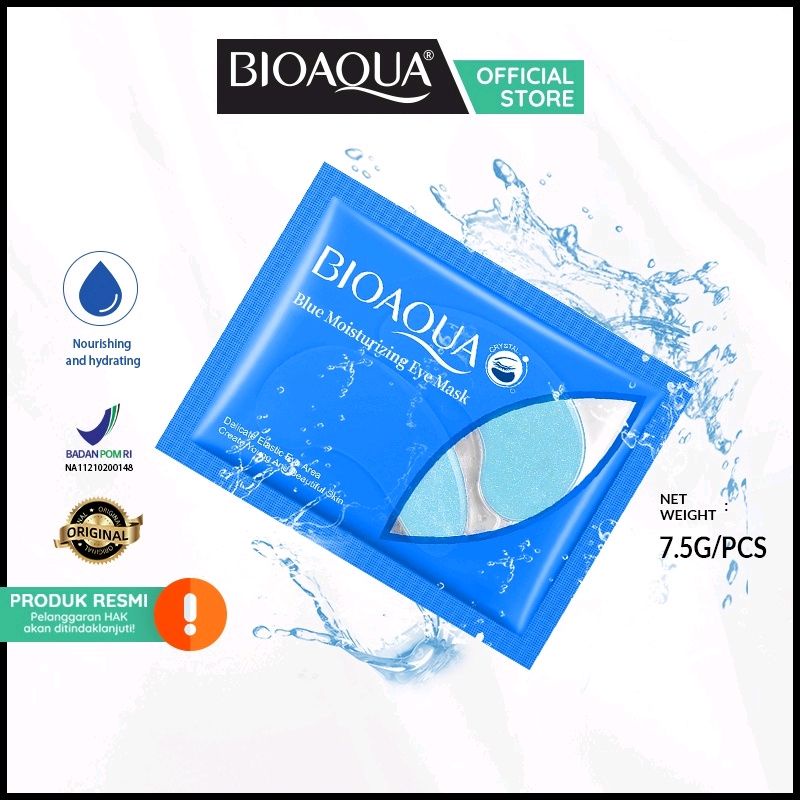 BIOAQUA eye mask Moisturizing masker mata 7.5g Memudarkan kerutan mata