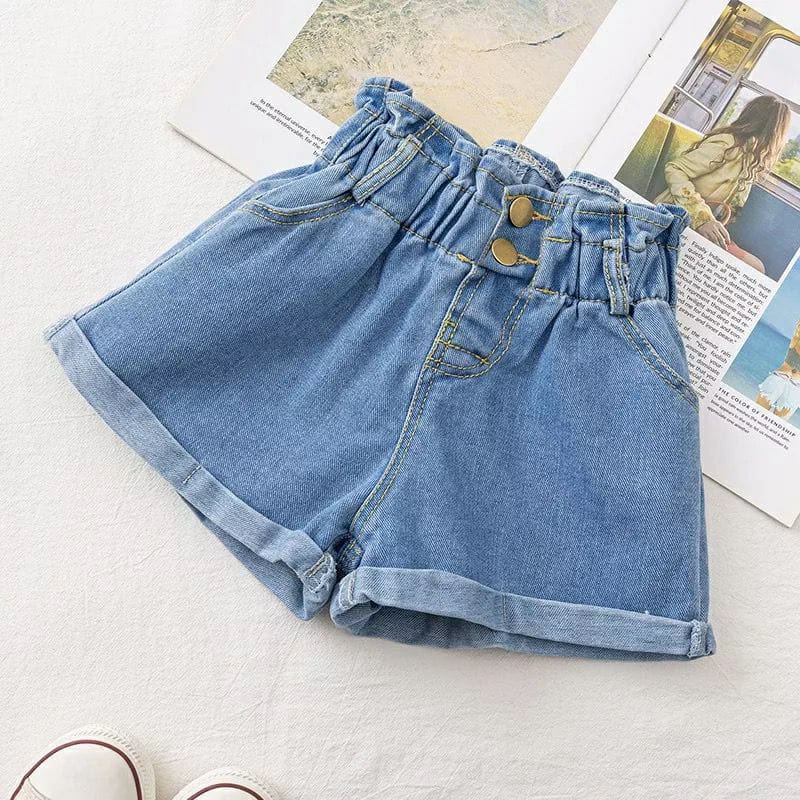 HOTPANTS JEANS LOLLY/CELANA PENDEK JEANS ANAK PEREMPUAN/CELANA ANAK
