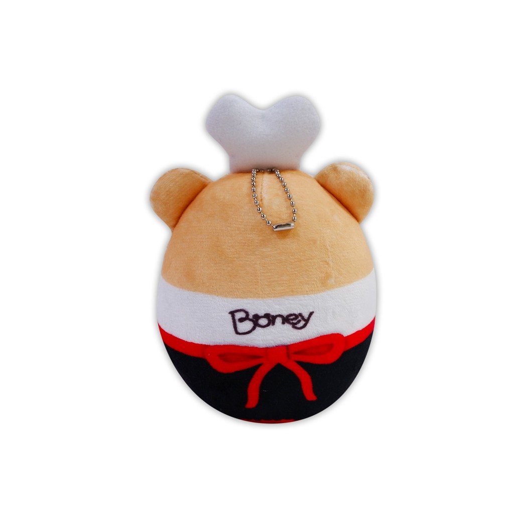 Gantungan Kunci ISTANA BONEKA Egg Boney Chef boneka mini hadiah bucket souvenir boneka plush telor gemas squisy