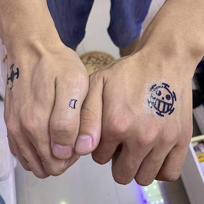 ILARISl Temporary Tattoo One Piece Portgas D. Ace