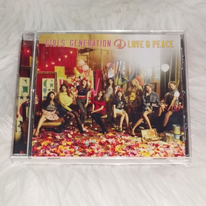 snsd girls generation love & peace album only