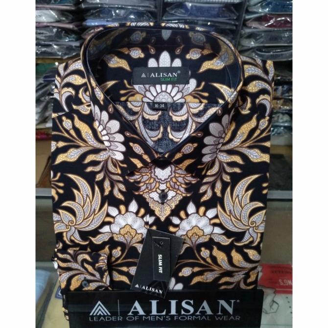 Batik Alisan slim fit lengan panjang 02