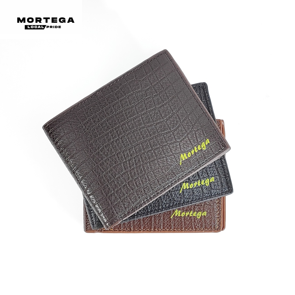 Dompet kulit pria mortega - Dompet Lipat Mortega M-1044