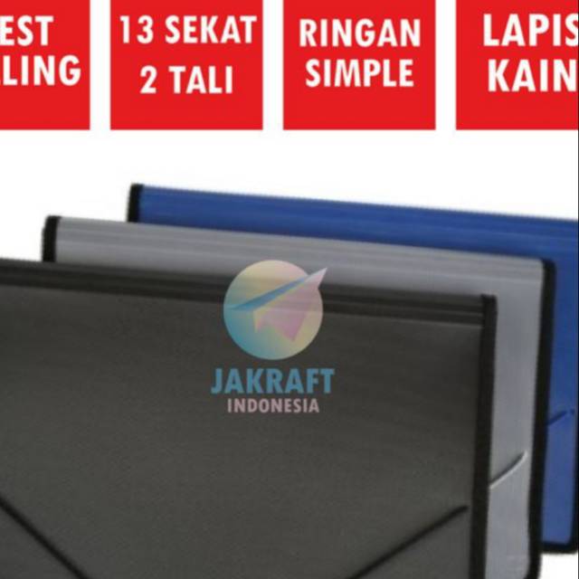 

Map Plastik Tali Harmonika / Map Dokumen Folio