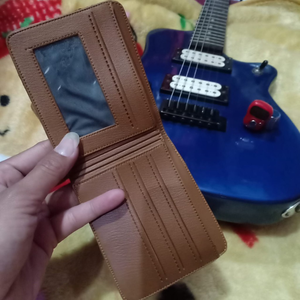 dompet pria kulit sintetis dompet murah